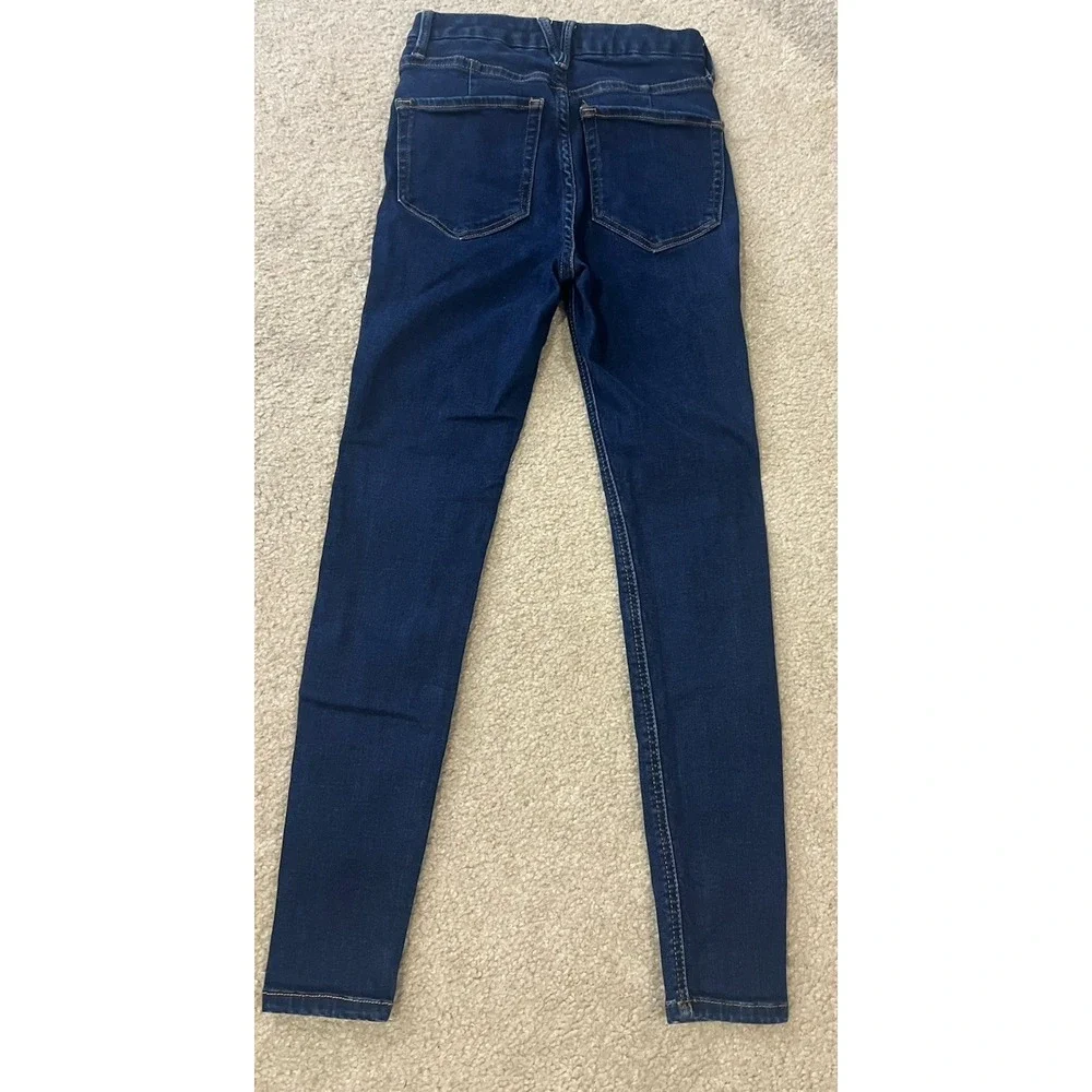 We The Free Free People Jeans‎ Size 27 Blue Denim Festival Feminine Stretch